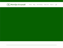 Tablet Screenshot of marilynkvasnok.net